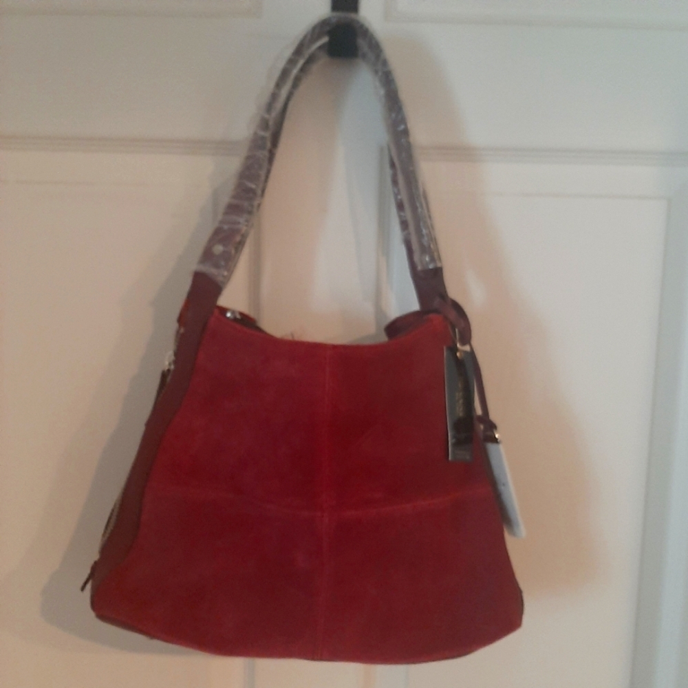 TIGANELLO Suede  Purse NWT